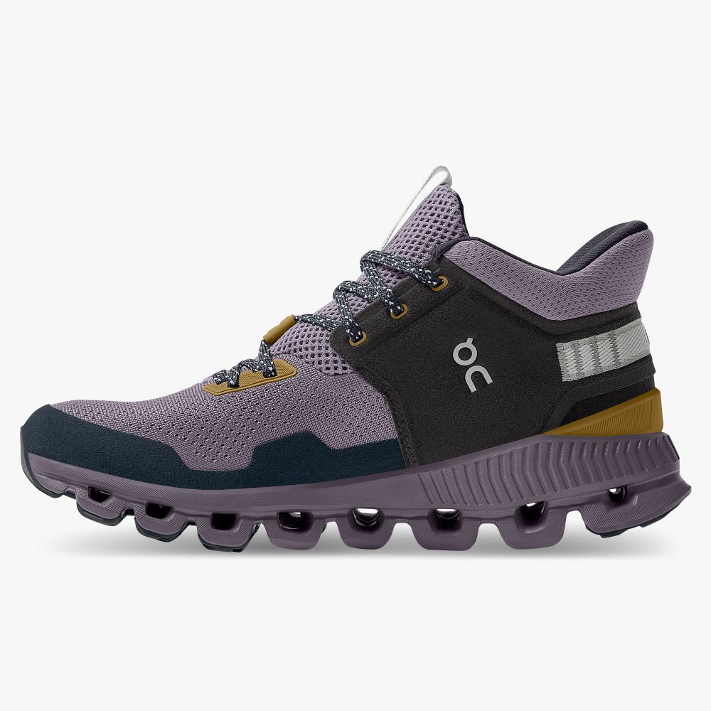 On Running Hi Edge - The street-ready sneaker silhouette - Pebble | Lilac ON95XF324