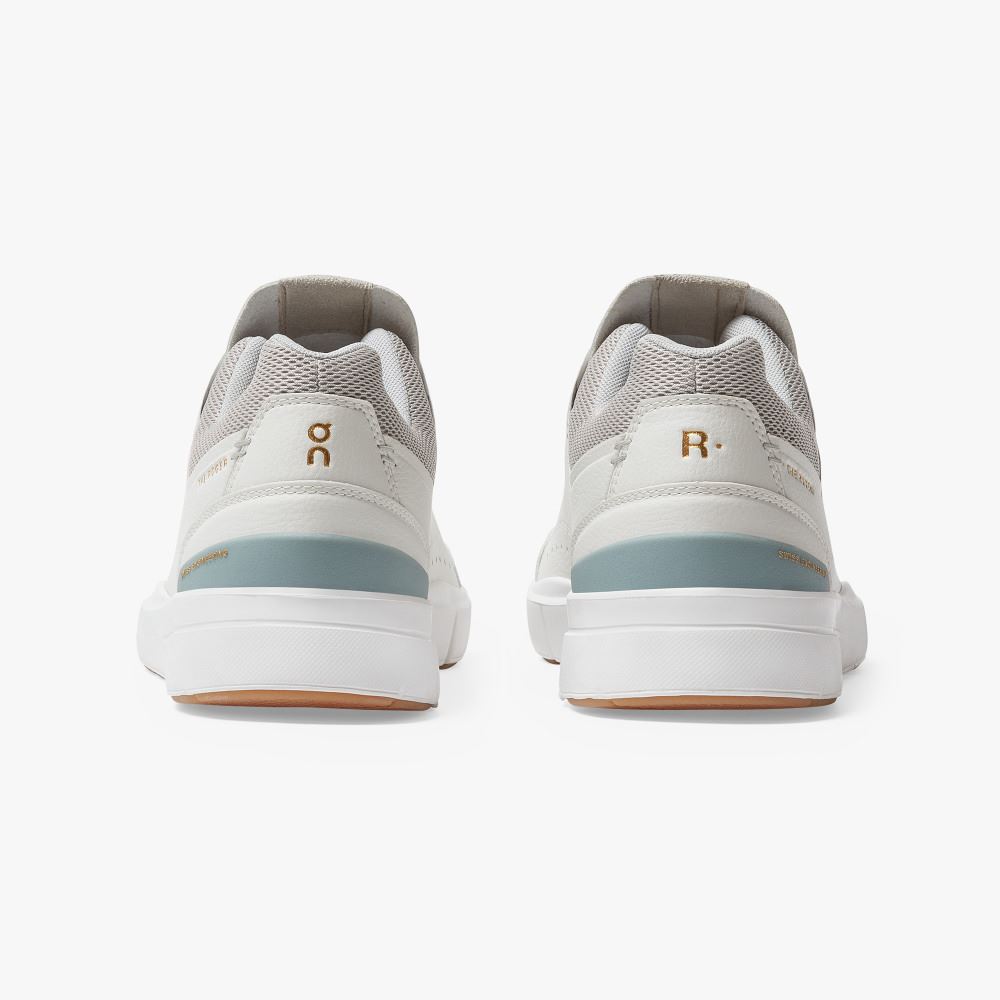 On THE ROGER: tennis-inspired sneaker by On & Roger Federer - Ice | Phantom ON95XF278