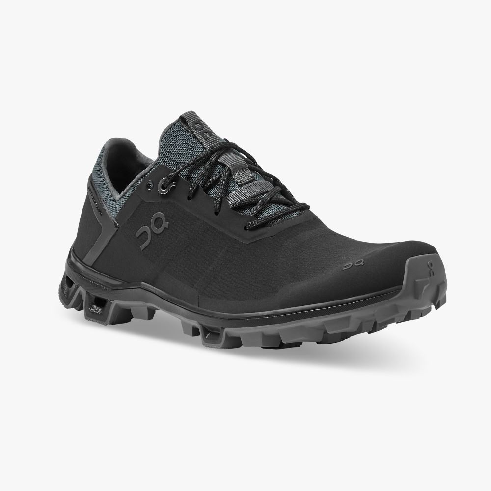 On Cloudventure Peak - Lightweight Trail Running Shoe - Black | Rock ON95XF164